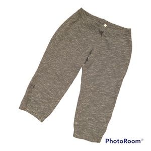 UNDER ARMOUR Ladies Storm Semi-Fitted Cropped Joggers Size Small